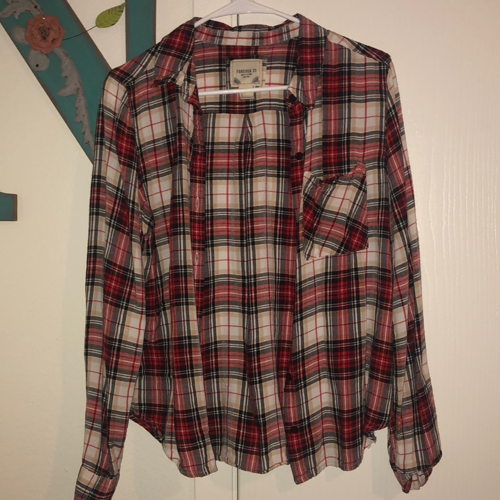 Long sleeve flannel